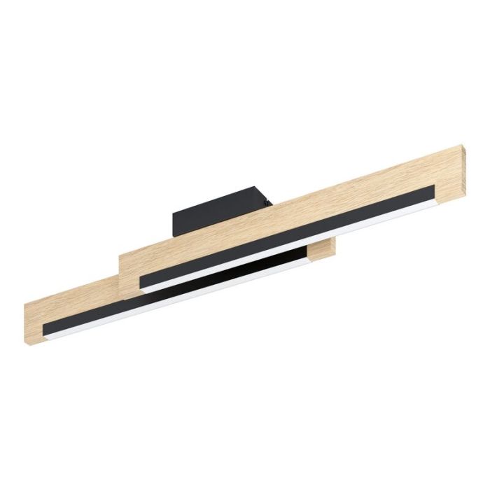 Holz Deckenlampe Braun, Ludovica, 10W, 3000K LED