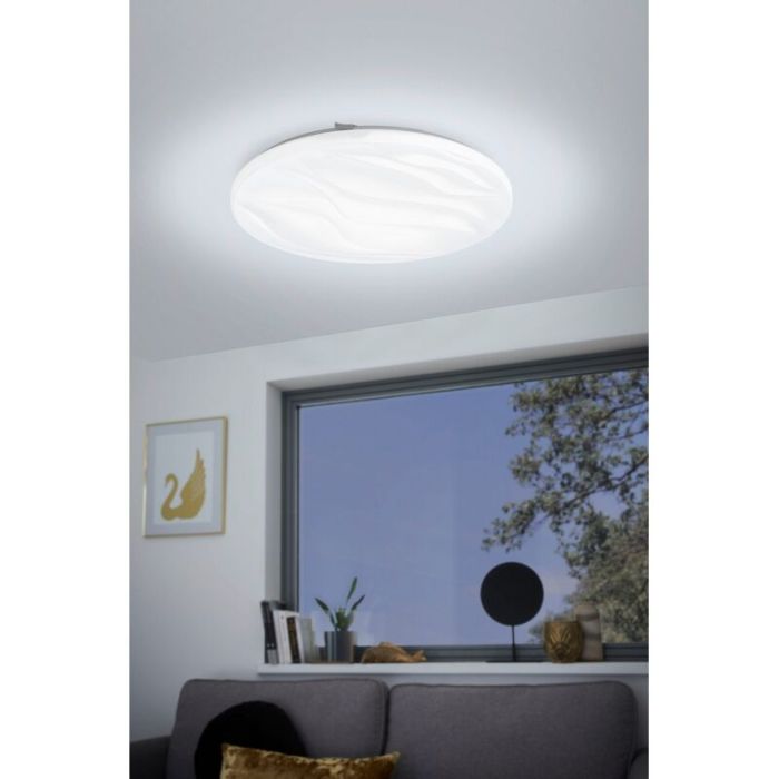 Weiße Deckenlampe Stahl, Aniel, 22W, 3000K LED