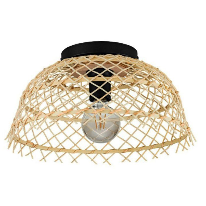 Rattan Deckenlampe Braun, Alida