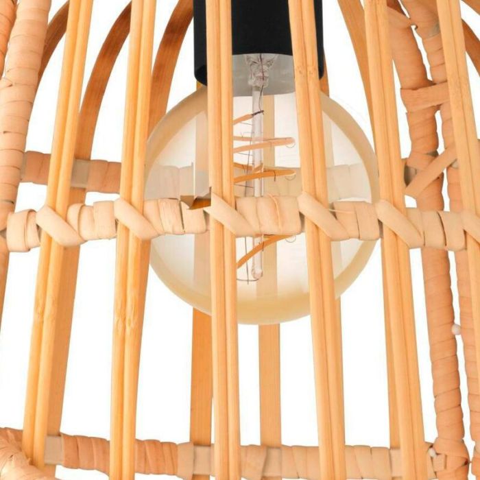 Rattan Deckenleuchte Braun, Sicco