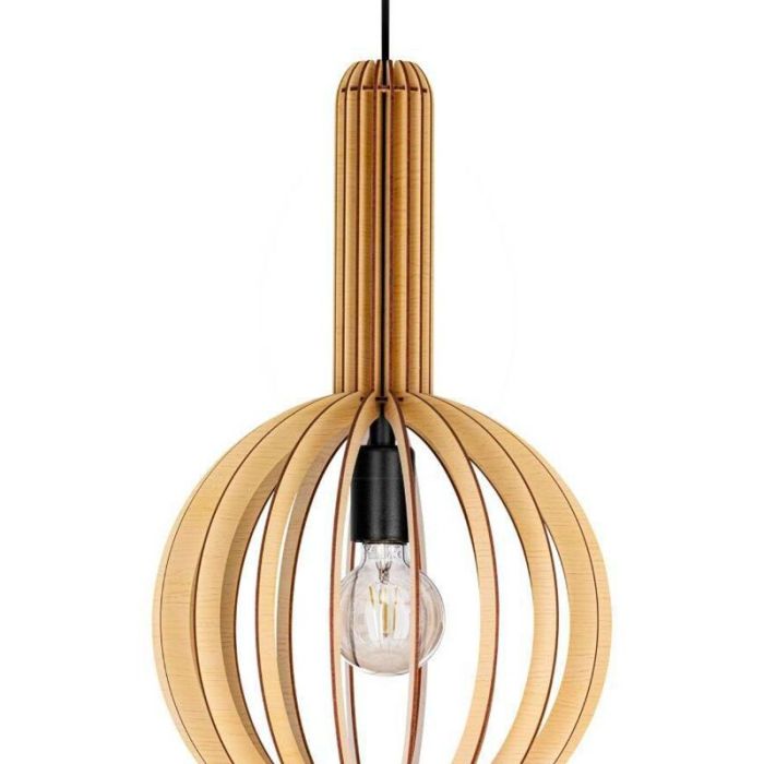 Holz Pendelleuchte Braun, Kenney