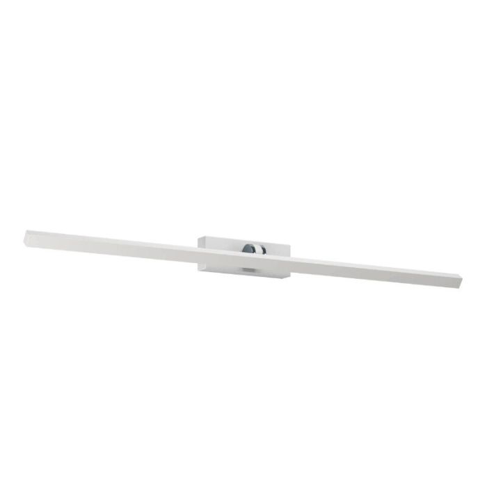 Weiße moderne Spiegelbeleuchtung Kunststoff, Keisha, 5W, warm- bis kaltweiß einstellbare LED, IP44, 3-stufig dimmbar