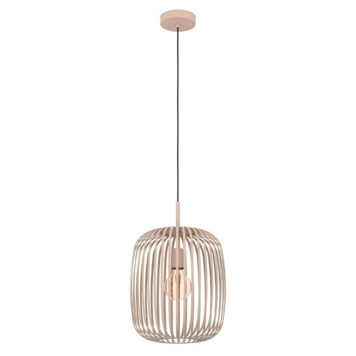 Beige industrielle Pendelleuchte Aluminium, Pietro