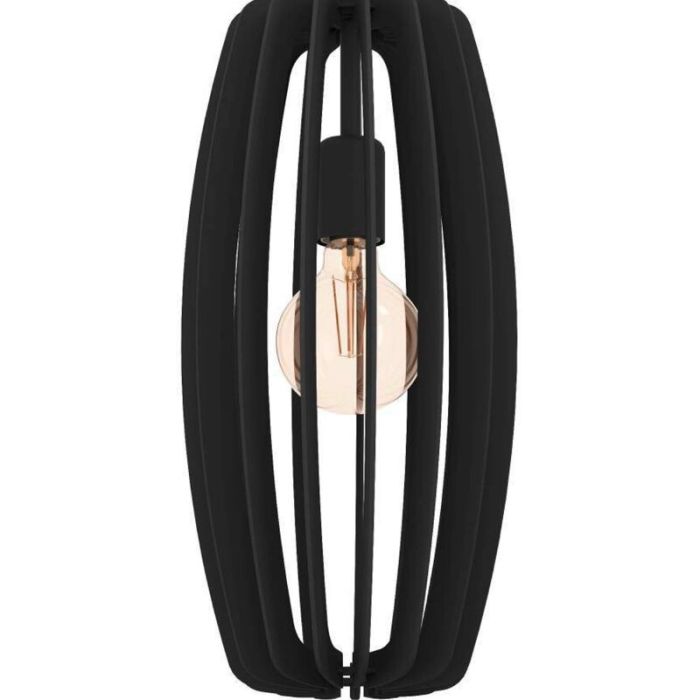 Holz Pendelleuchte Schwarz, Wilko