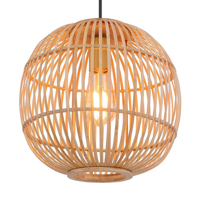Holz Pendelleuchte Braun, Terry
