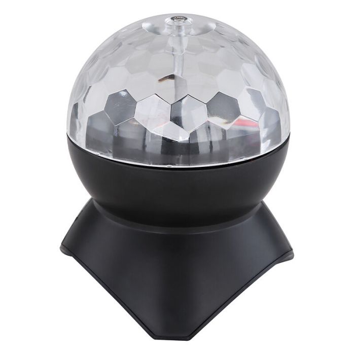 Mehrfarbige Disco Beleuchtung Kunststoff, Laurin, 3W, RGB LED, mit Schalter