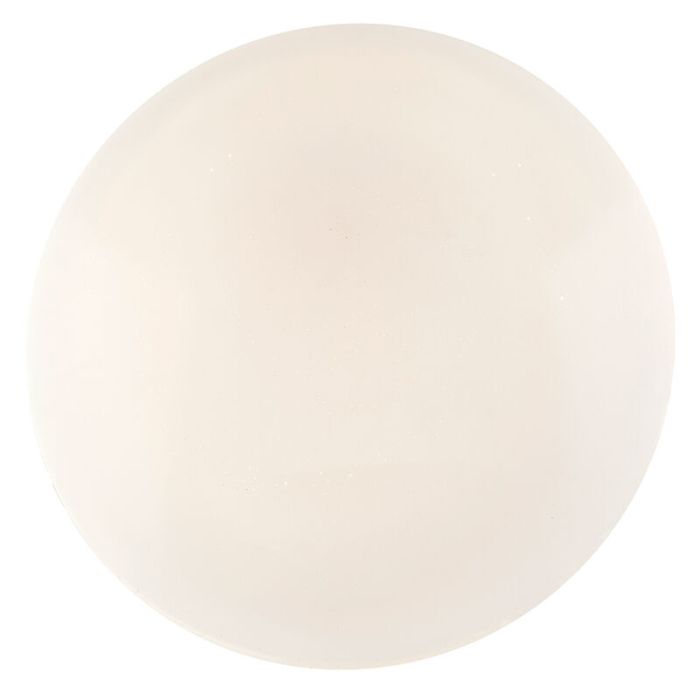 Weiße moderne Smart Deckenleuchte Metall, Helena, 30W, warm- bis kaltweiß einstellbare LED