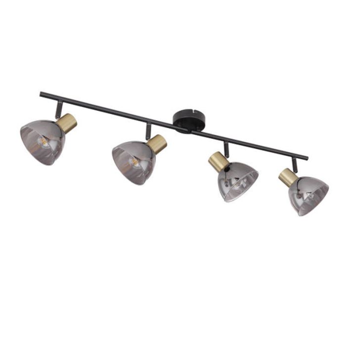 Goldene moderne Deckenstrahler Glas, Arthur