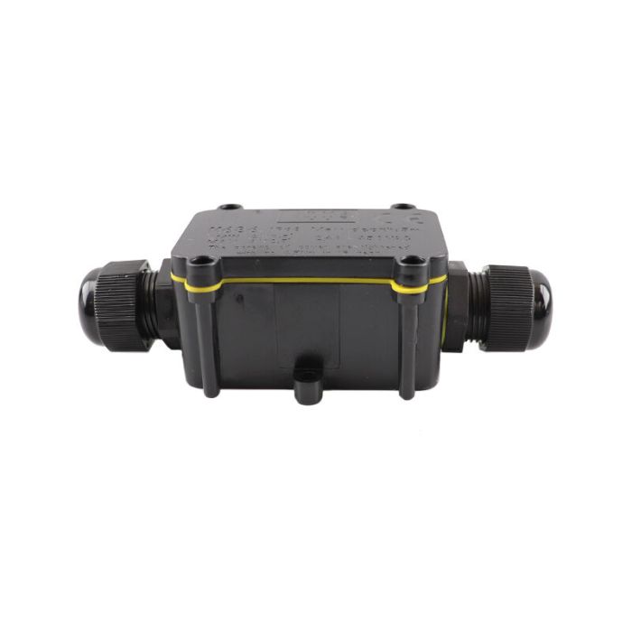 Wasserdichte 2-Wege-Kabelkupplung mit innenliegendem Wago-Stecker, IP68
