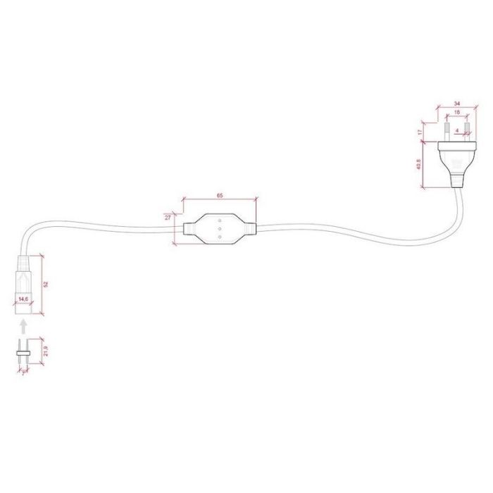 220V Netzkabel