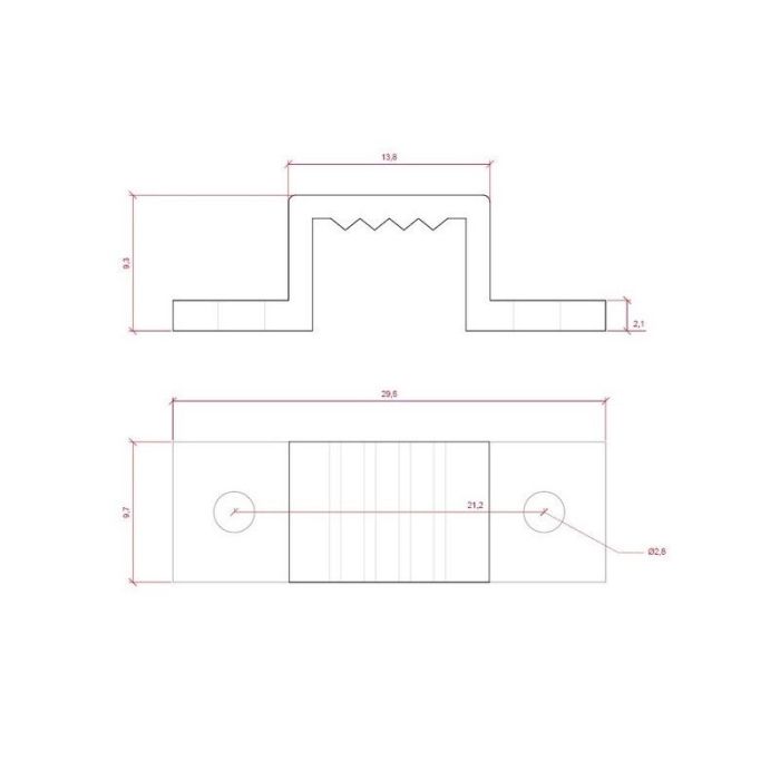 Montagehalterung 220V LED-Streifen