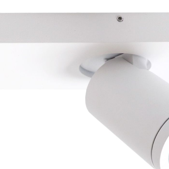 Weiße Badezimmer Deckenstrahler Kenan, 3L, modern, IP44