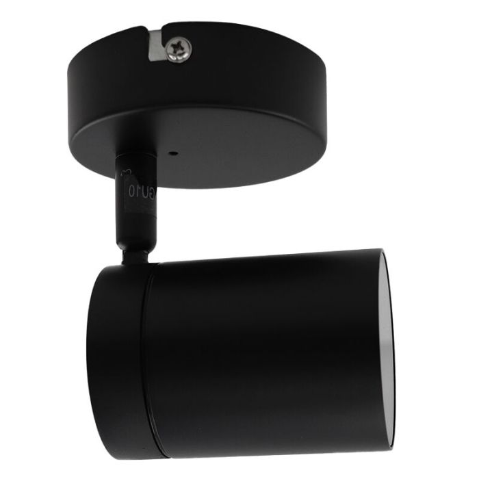 Schwarze Deckenstrahler Ciara, Aluminium, modern, IP44