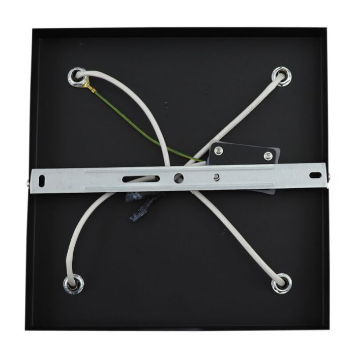 Schwarze Deckenstrahler Ciara, Aluminium, modern, IP44
