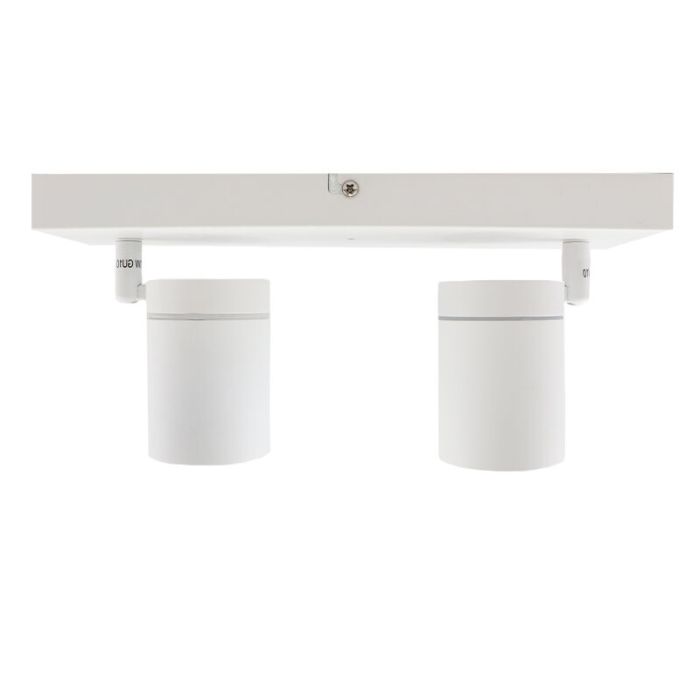 Weiße Deckenstrahler Ciara, Aluminium, modern, IP44