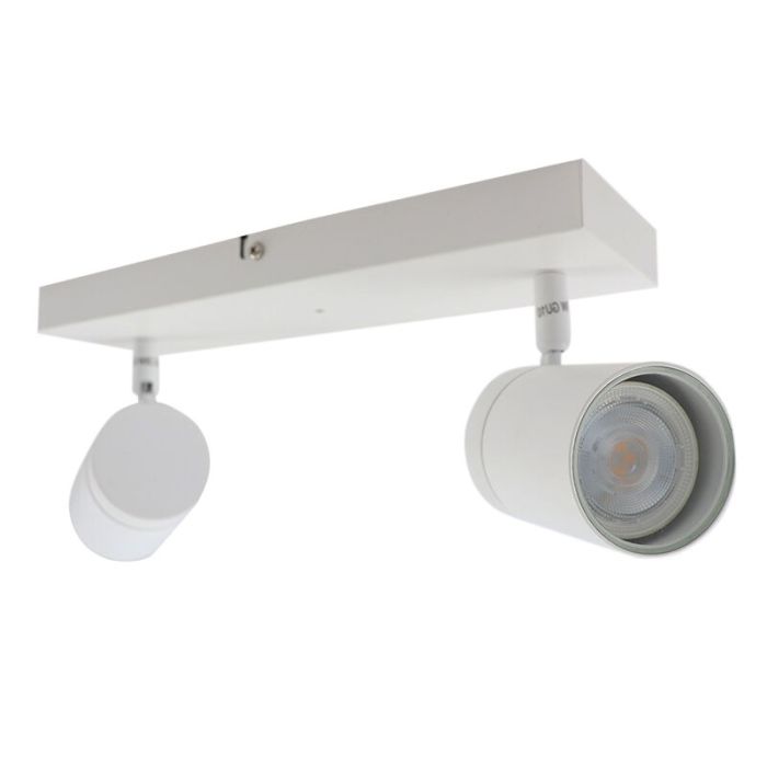 Weiße Deckenstrahler Ciara, Aluminium, modern, IP44