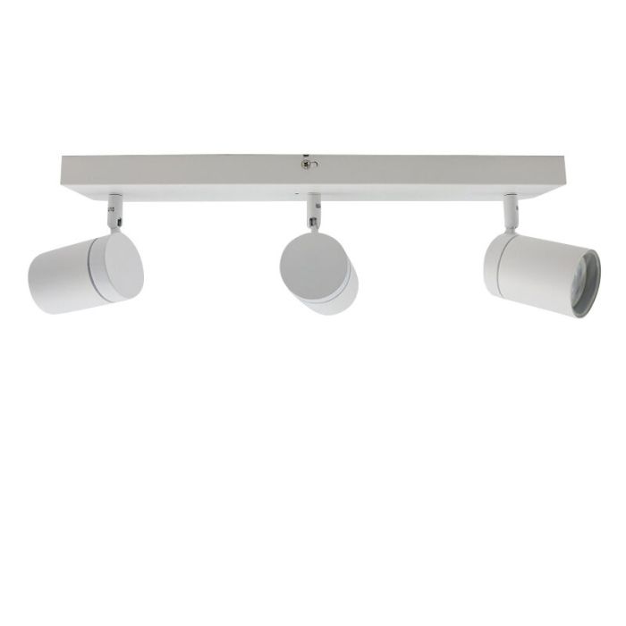 Weiße Deckenstrahler Ciara, Aluminium, modern, IP44