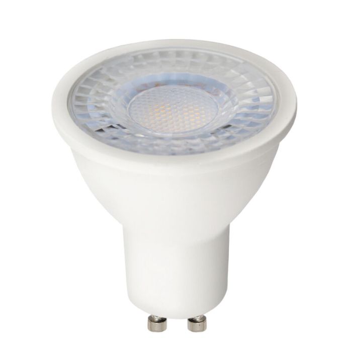 Dimmbare GU10 LED-Lampe, Juda, weiß, 6w, 2700K
