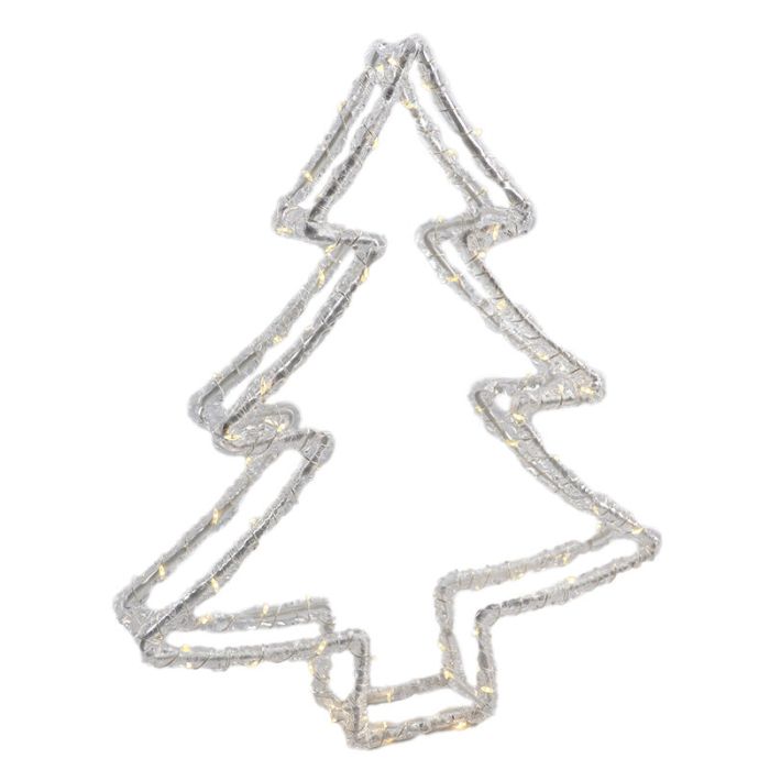 LED-Weihnachtsbaum, 80 warmweiße LEDs, IP44