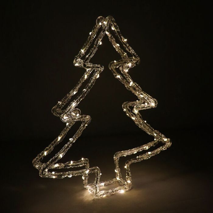 LED-Weihnachtsbaum, 80 warmweiße LEDs, IP44