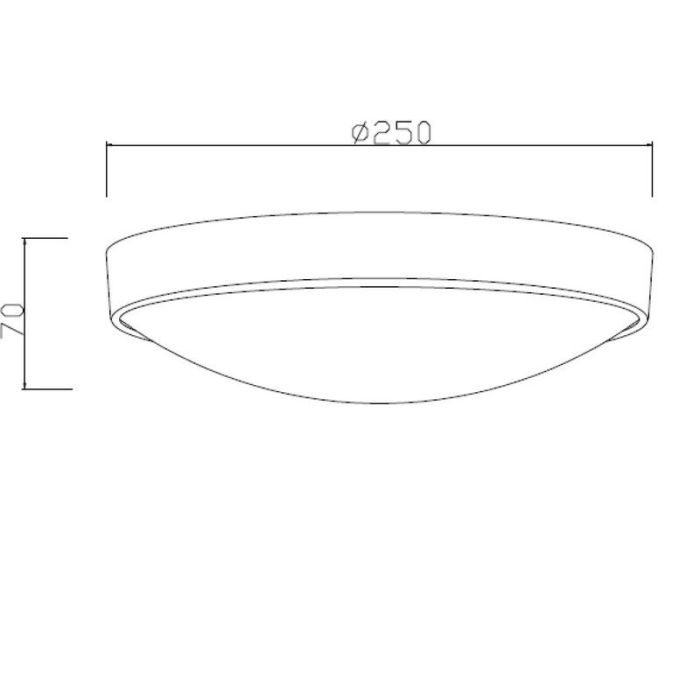 Weiße Deckenlampe Modern, Lex