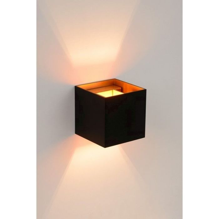 Schwarze Up down Wandleuchte Modern, Xio