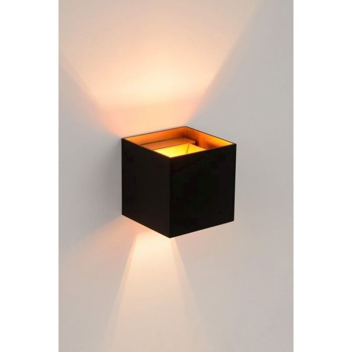 Schwarze Up down Wandleuchte Modern, Xio
