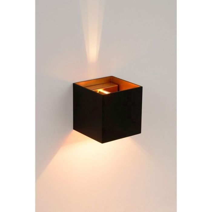Schwarze Up down Wandleuchte Modern, Xio