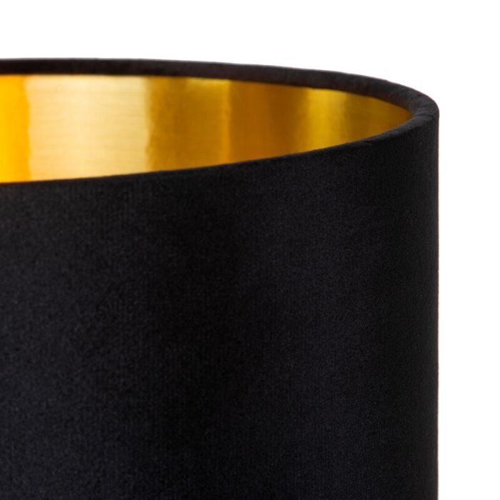 Schwarze Stehlampe Retro, Esterad, mit Schalter