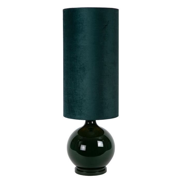 Grüne Stehlampe Retro, Esterad, mit Schalter