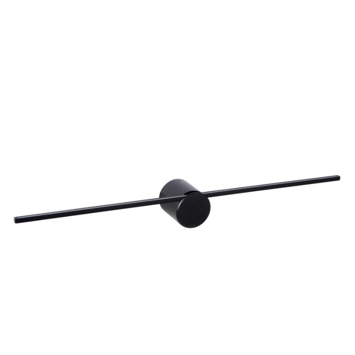 Schwarze Wandleuchte Modern, Mizar, 6W, 2700K LED, IP44