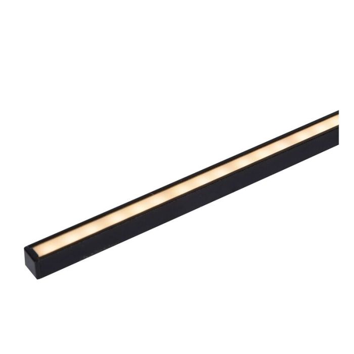 Schwarze Wandleuchte Modern, Mizar, 6W, 2700K LED, IP44