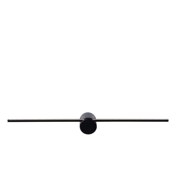 Schwarze Wandleuchte Modern, Mizar, 6W, 2700K LED, IP44