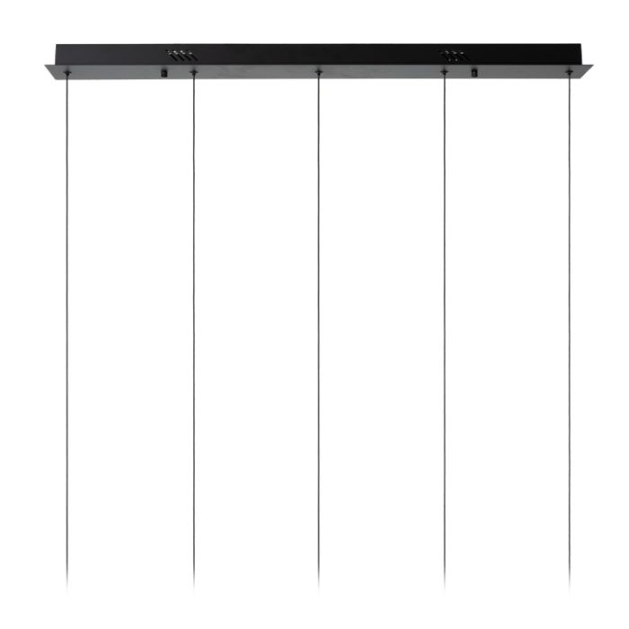 Schwarze Pendelleuchte Modern, Sentubal, 5,3W, 2700K LED