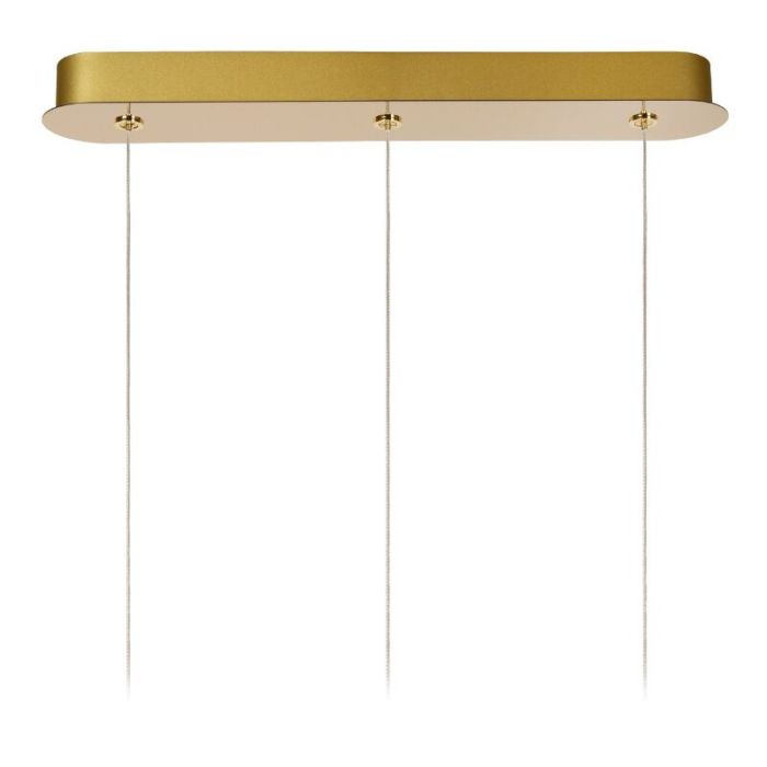 Goldene Pendelleuchte Design, Cintra, 4,7W, 2700K LED