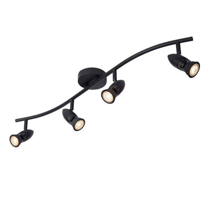 Schwarze Deckenstrahler Modern, Caro