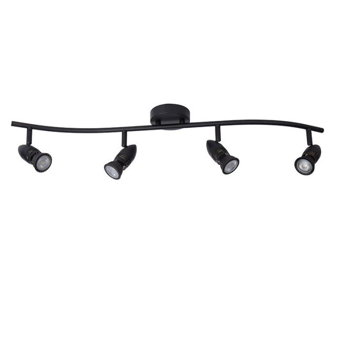 Schwarze Deckenstrahler Modern, Caro