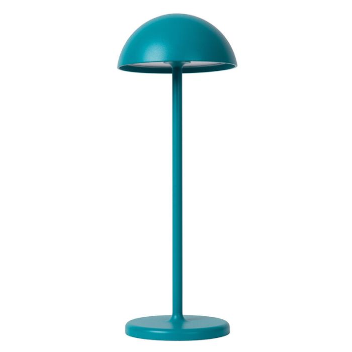 Blaue Außen Tischleuchte Retro, Joy, 1,5W, 3000K LED, IP54, mit Touch-Dimmer