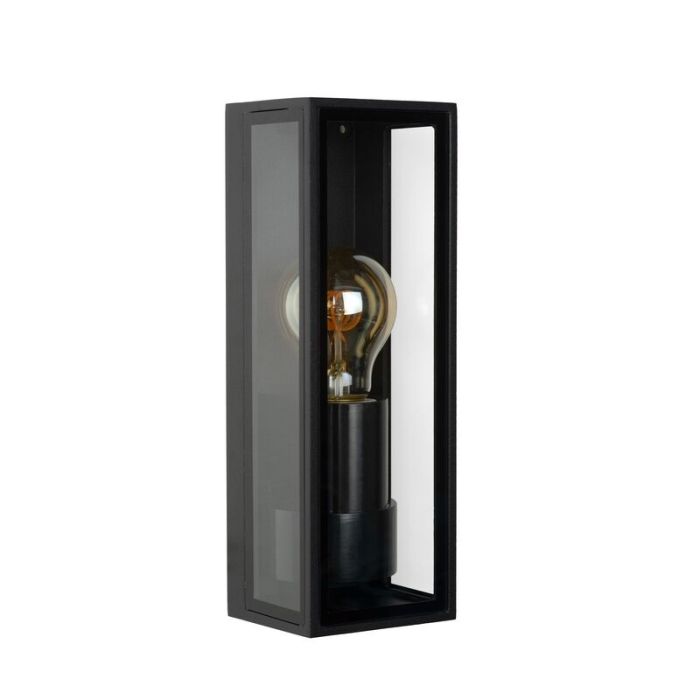 Schwarze Außenleuchte Modern, Dukan, IP65