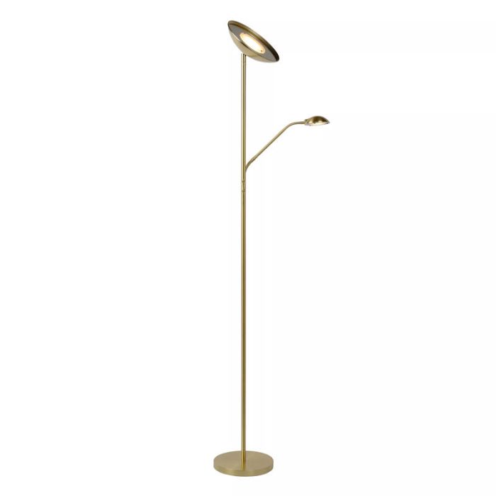 Goldene Leselampe Stehlampe Modern, Zenith, 20W, 3000K LED