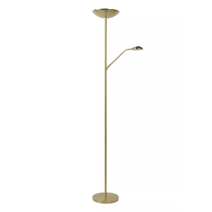 Goldene Leselampe Stehlampe Modern, Zenith, 20W, 3000K LED