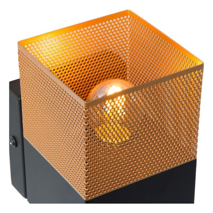 Goldene Wandleuchte Modern, Renate