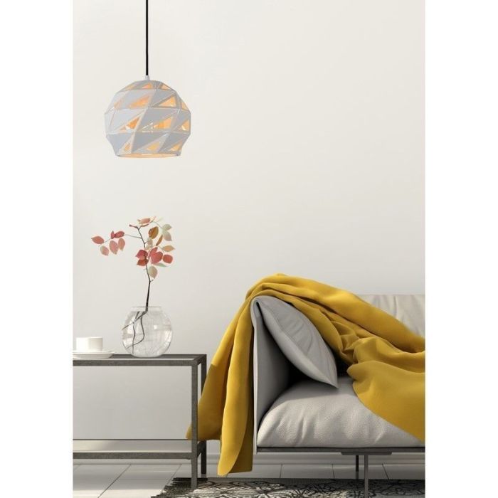 Weiße Pendelleuchte Modern, Malunga