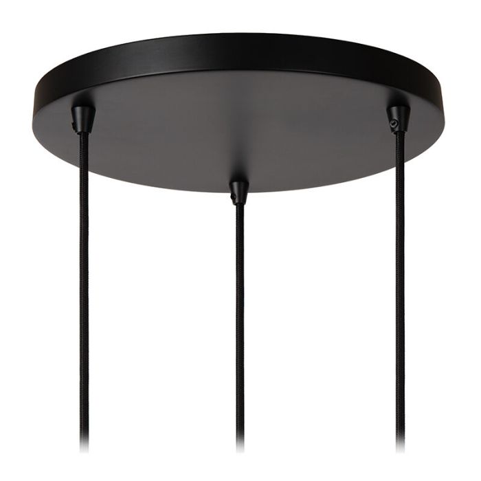 Schwarze Pendelleuchte Antik, Danza
