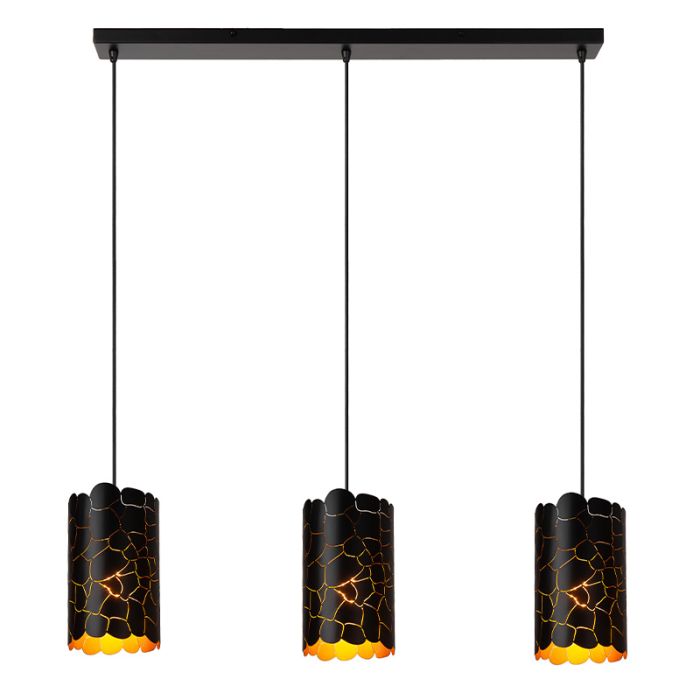Schwarze Pendelleuchte Modern, Almelo