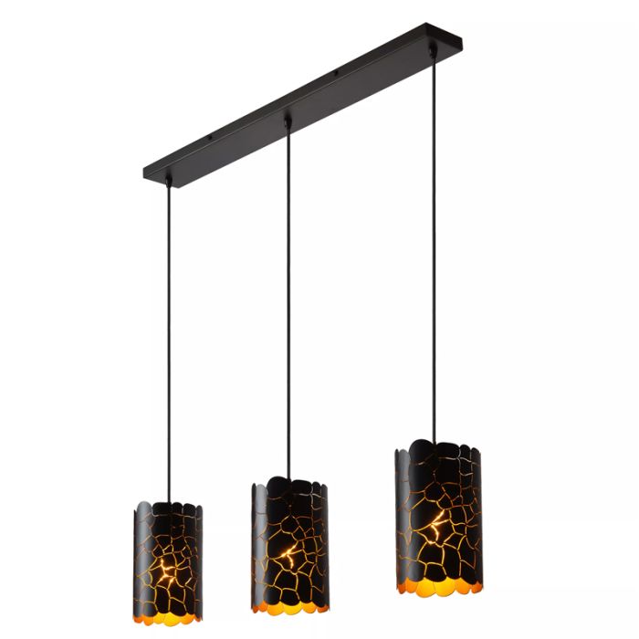 Schwarze Pendelleuchte Modern, Almelo
