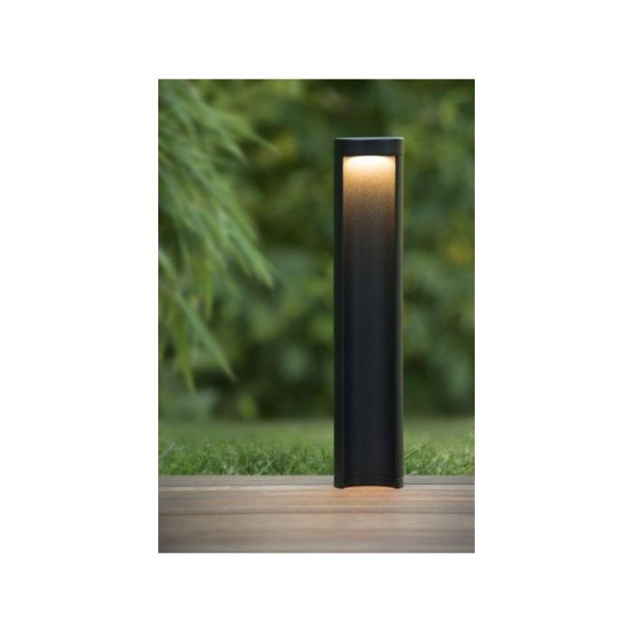 Schwarze Außenleuchte Modern, Combo, 7W, 3000K LED, IP54