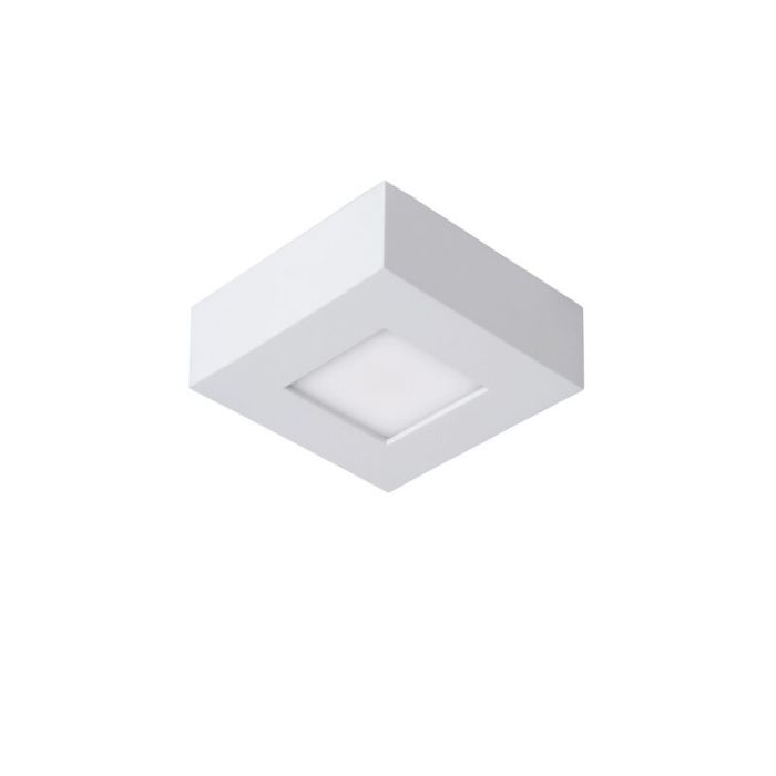 Weiße Deckenlampe Modern, Brice, 8W, 3000K LED, IP44