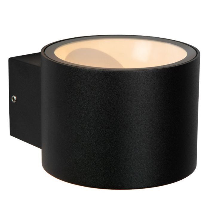Schwarze Up down Wandleuchte Modern, Oxford, IP54