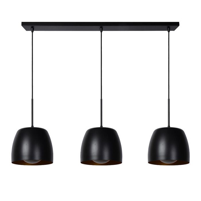 Schwarze Pendelleuchte Antik, Nolan